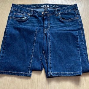 APT Straight Crop Jean Modern size 12 / 17 waist/38 long